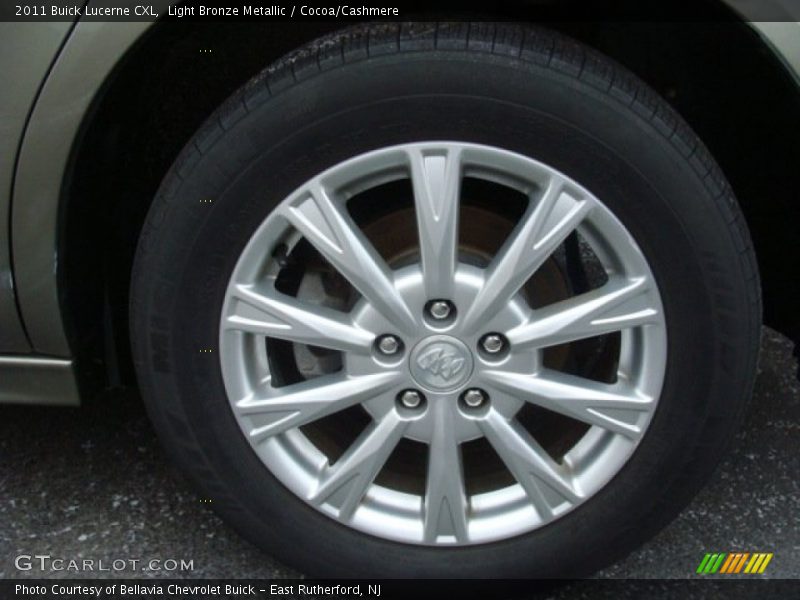 Light Bronze Metallic / Cocoa/Cashmere 2011 Buick Lucerne CXL