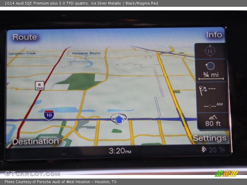 Navigation of 2014 SQ5 Premium plus 3.0 TFSI quattro