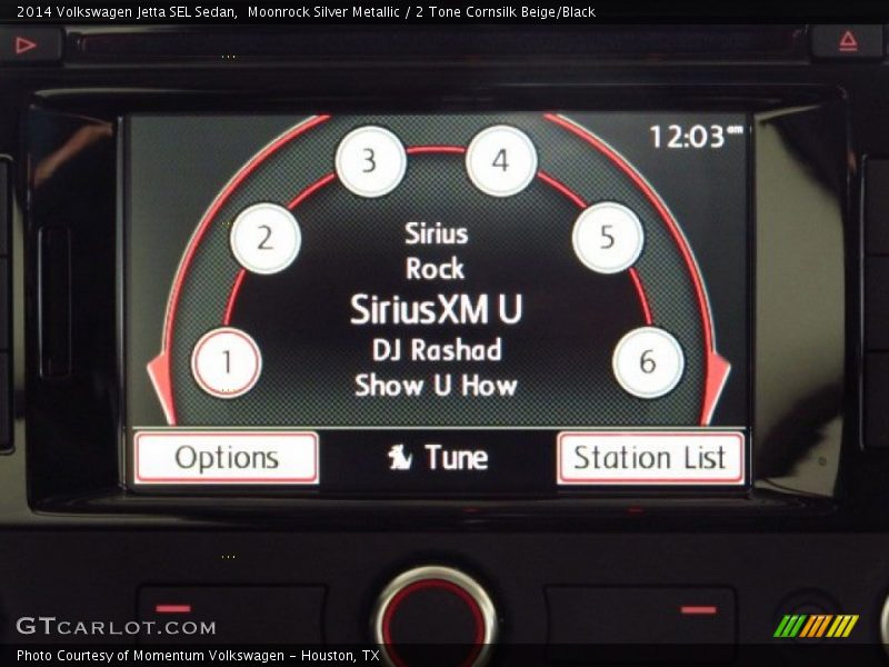 Moonrock Silver Metallic / 2 Tone Cornsilk Beige/Black 2014 Volkswagen Jetta SEL Sedan