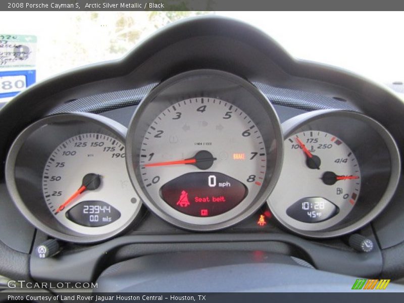  2008 Cayman S S Gauges