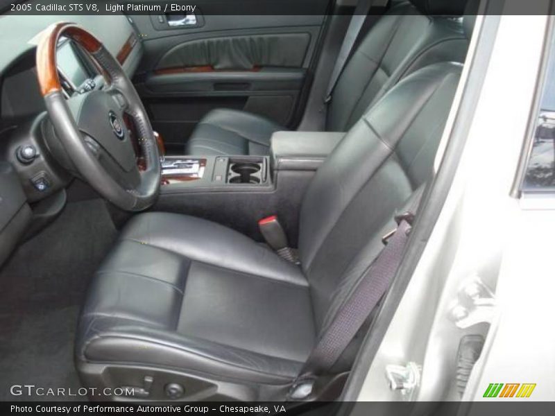 Light Platinum / Ebony 2005 Cadillac STS V8