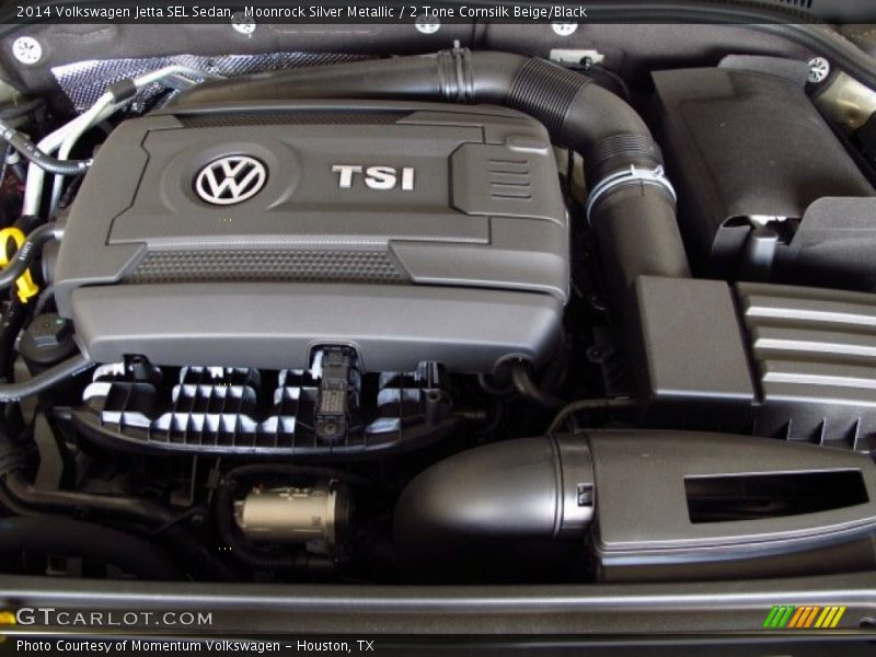 Moonrock Silver Metallic / 2 Tone Cornsilk Beige/Black 2014 Volkswagen Jetta SEL Sedan