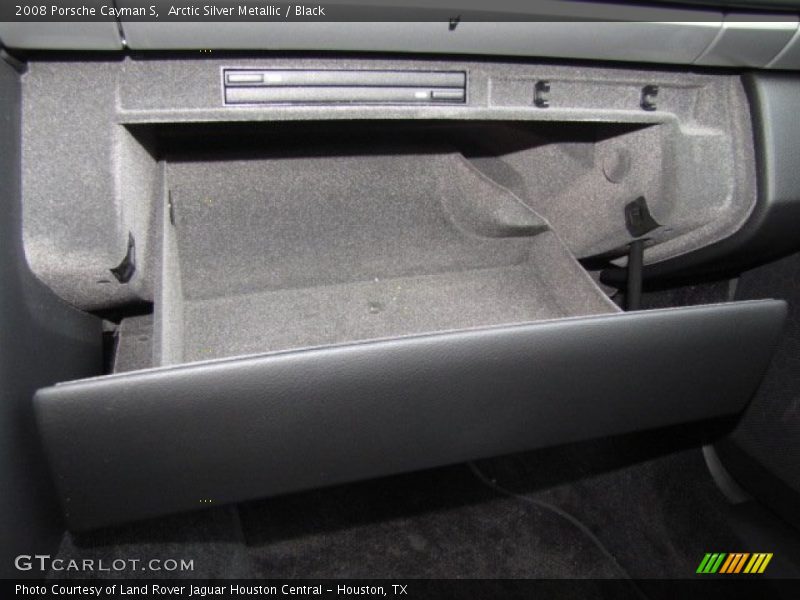 Arctic Silver Metallic / Black 2008 Porsche Cayman S