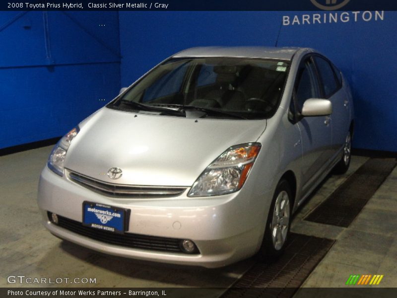 Classic Silver Metallic / Gray 2008 Toyota Prius Hybrid