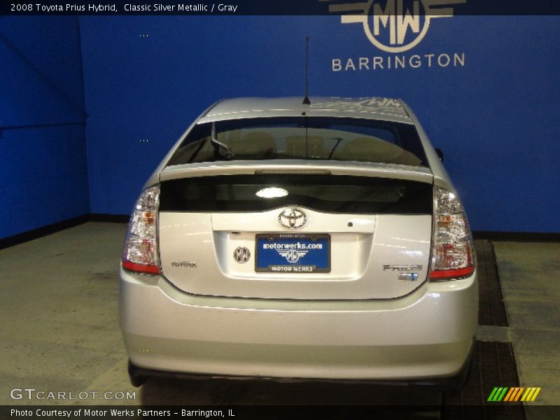 Classic Silver Metallic / Gray 2008 Toyota Prius Hybrid