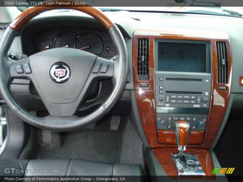 Light Platinum / Ebony 2005 Cadillac STS V8