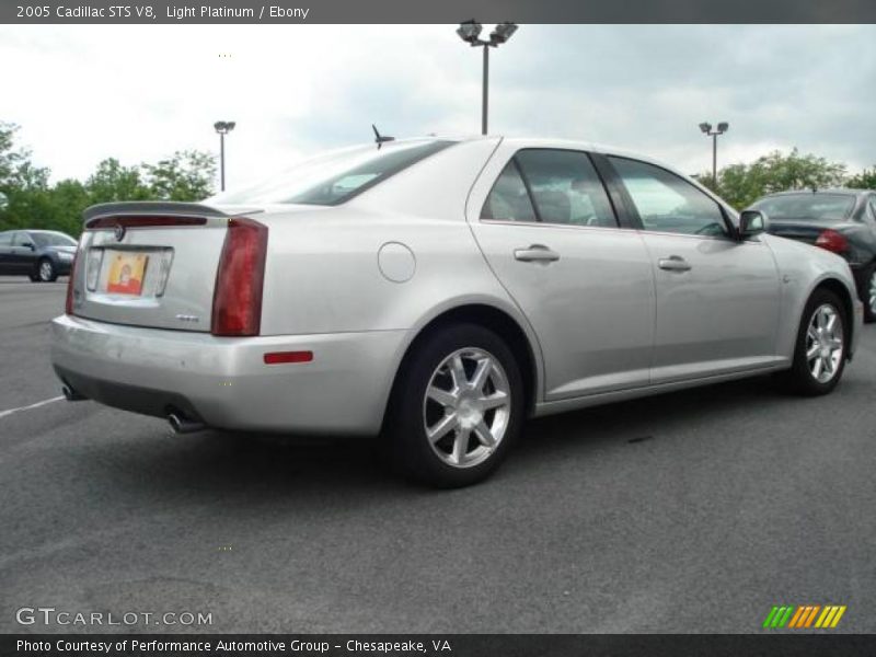 Light Platinum / Ebony 2005 Cadillac STS V8