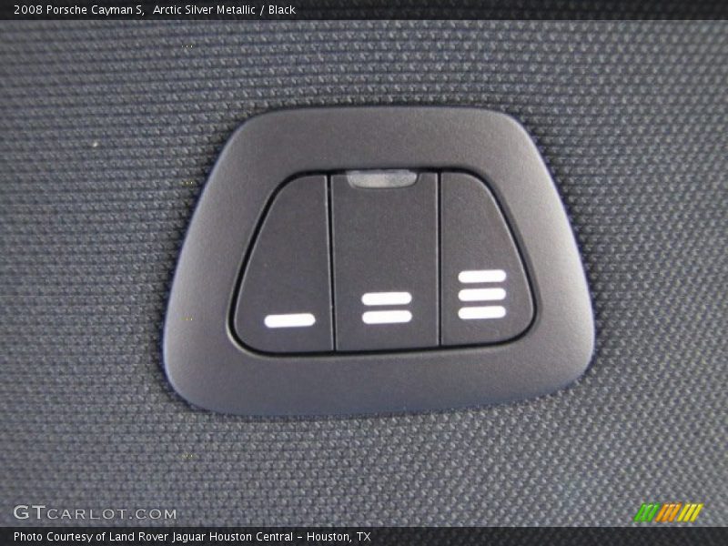 Arctic Silver Metallic / Black 2008 Porsche Cayman S