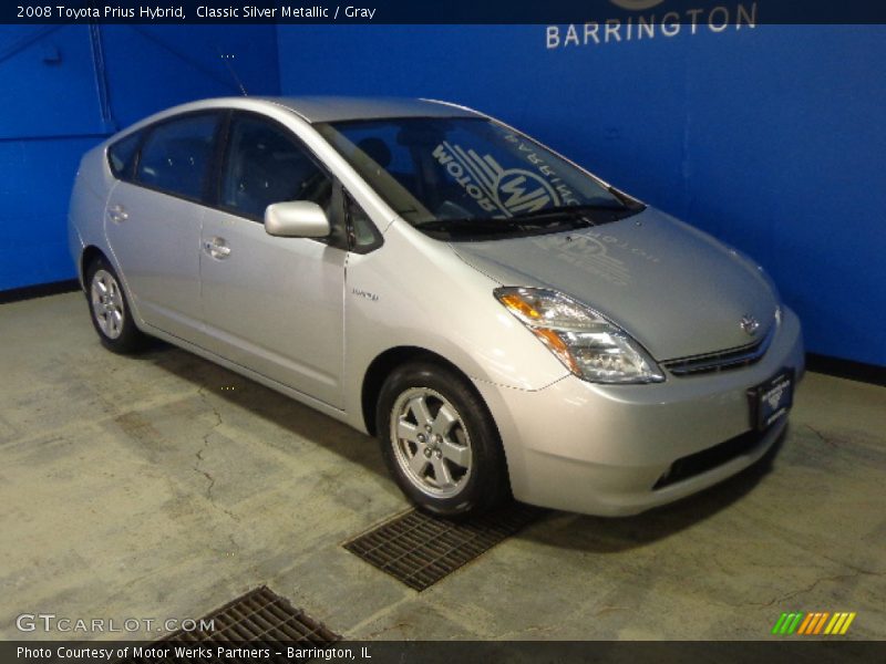 Classic Silver Metallic / Gray 2008 Toyota Prius Hybrid