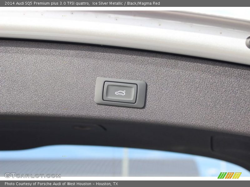 Ice Silver Metallic / Black/Magma Red 2014 Audi SQ5 Premium plus 3.0 TFSI quattro