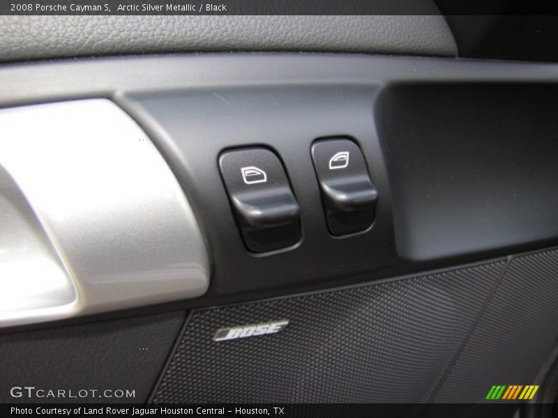 Arctic Silver Metallic / Black 2008 Porsche Cayman S