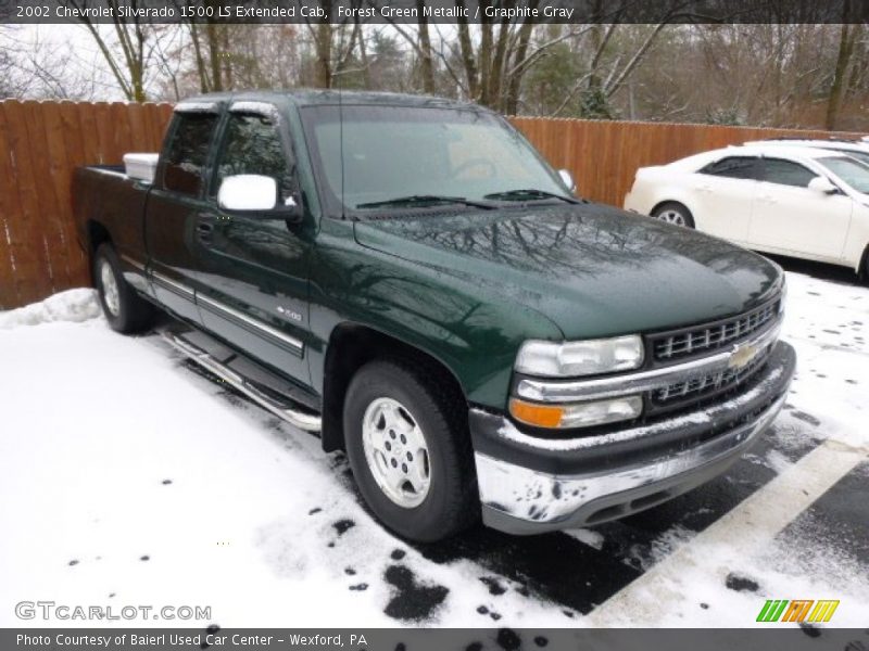 Front 3/4 View of 2002 Silverado 1500 LS Extended Cab
