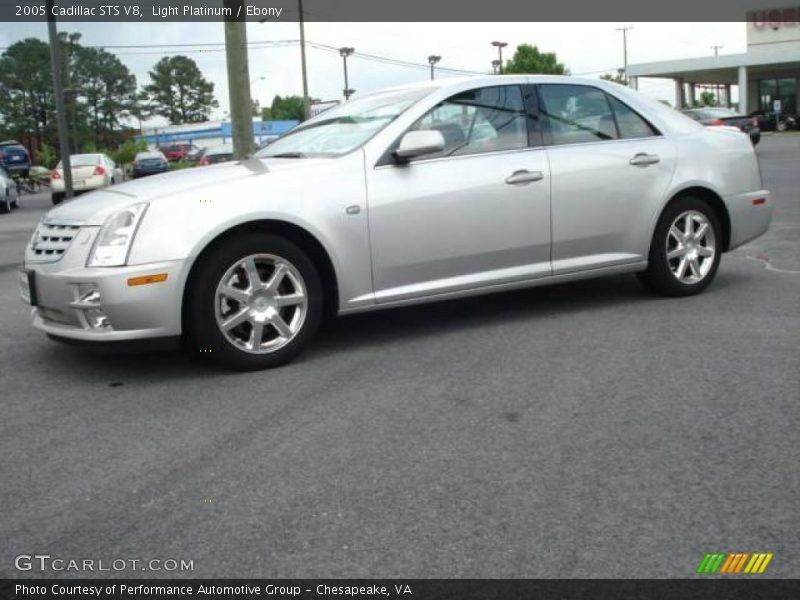 Light Platinum / Ebony 2005 Cadillac STS V8