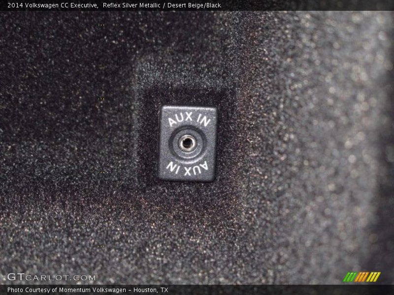 Reflex Silver Metallic / Desert Beige/Black 2014 Volkswagen CC Executive