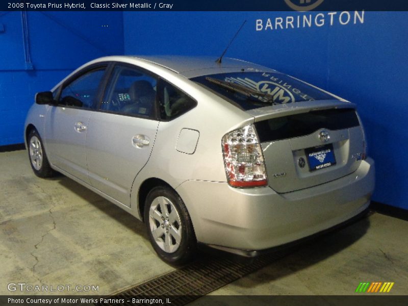 Classic Silver Metallic / Gray 2008 Toyota Prius Hybrid