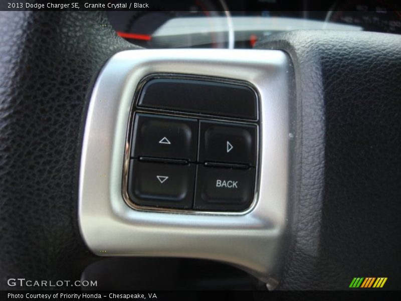 Granite Crystal / Black 2013 Dodge Charger SE