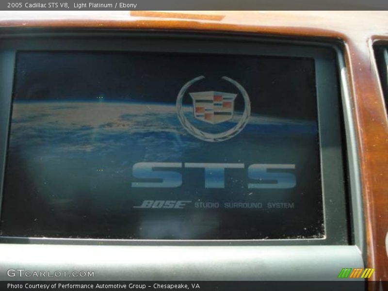 Light Platinum / Ebony 2005 Cadillac STS V8