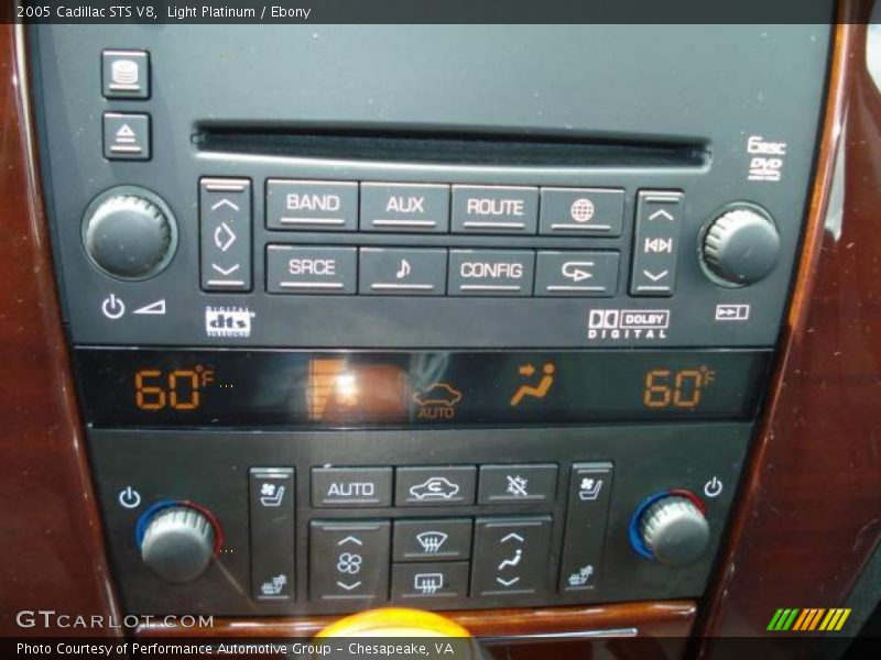 Light Platinum / Ebony 2005 Cadillac STS V8