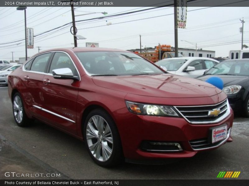 Crystal Red Tintcoat / Jet Black 2014 Chevrolet Impala LTZ