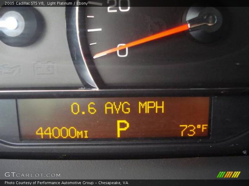 Light Platinum / Ebony 2005 Cadillac STS V8