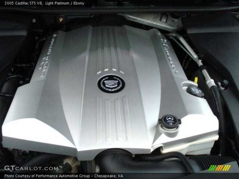 Light Platinum / Ebony 2005 Cadillac STS V8