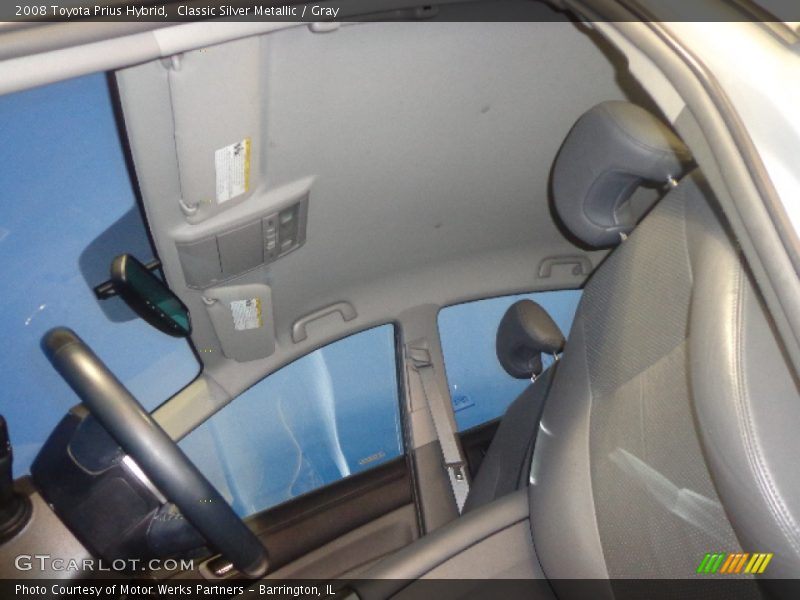 Classic Silver Metallic / Gray 2008 Toyota Prius Hybrid