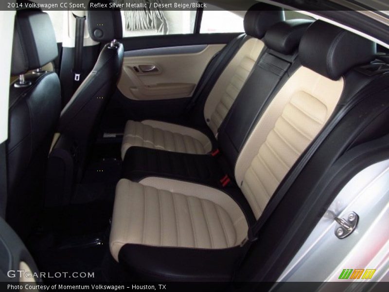 Reflex Silver Metallic / Desert Beige/Black 2014 Volkswagen CC Sport