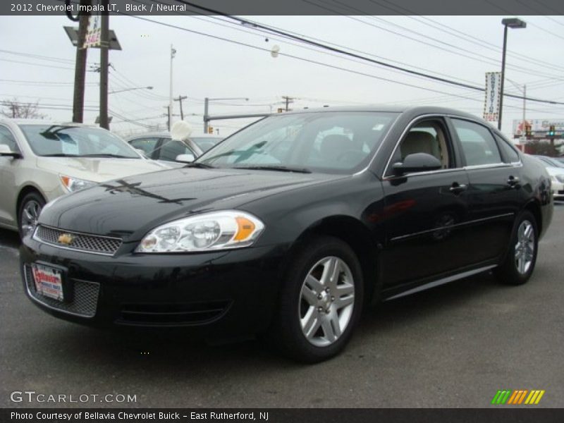 Black / Neutral 2012 Chevrolet Impala LT