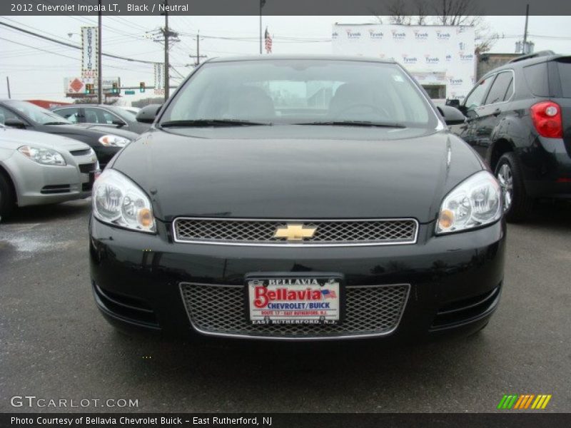 Black / Neutral 2012 Chevrolet Impala LT