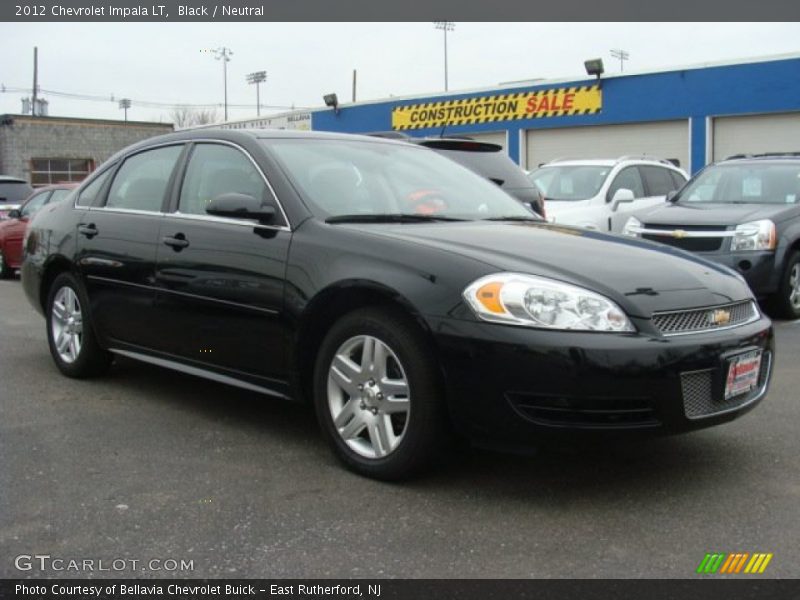 Black / Neutral 2012 Chevrolet Impala LT