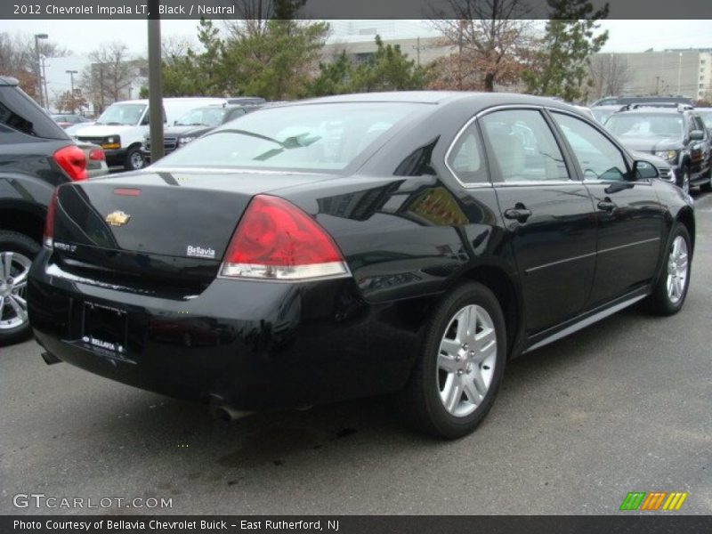 Black / Neutral 2012 Chevrolet Impala LT