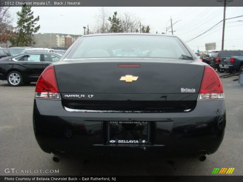 Black / Neutral 2012 Chevrolet Impala LT