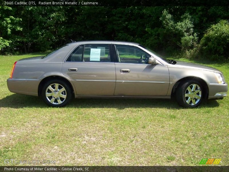 Radiant Bronze Metallic / Cashmere 2006 Cadillac DTS