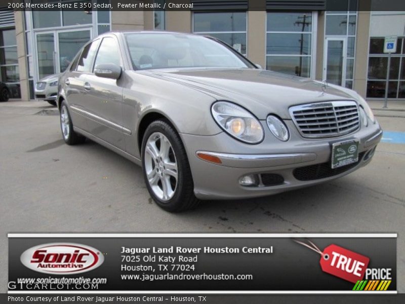 Pewter Metallic / Charcoal 2006 Mercedes-Benz E 350 Sedan