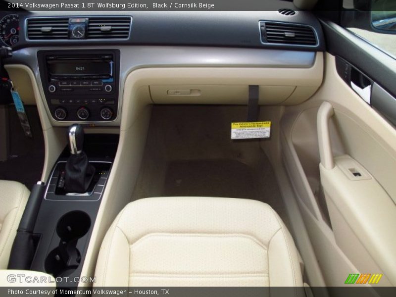 Black / Cornsilk Beige 2014 Volkswagen Passat 1.8T Wolfsburg Edition
