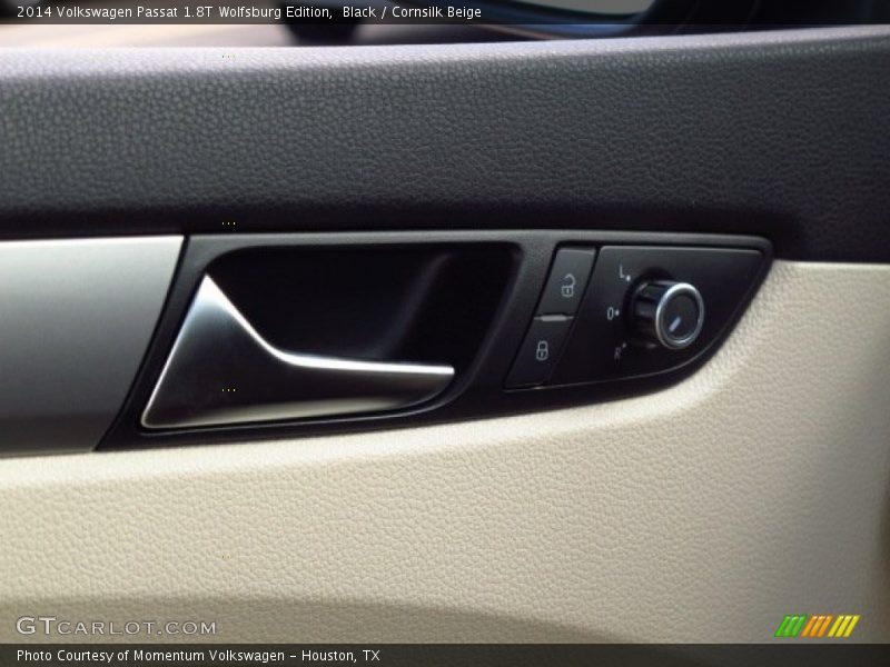 Black / Cornsilk Beige 2014 Volkswagen Passat 1.8T Wolfsburg Edition