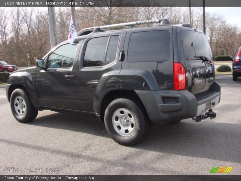 Night Armor Metallic / Gray 2010 Nissan Xterra X