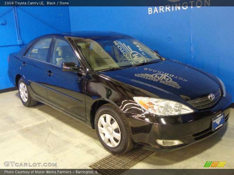 Black / Stone 2004 Toyota Camry LE