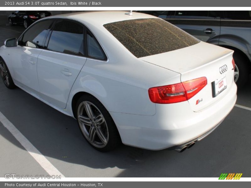 Ibis White / Black 2013 Audi S4 3.0T quattro Sedan