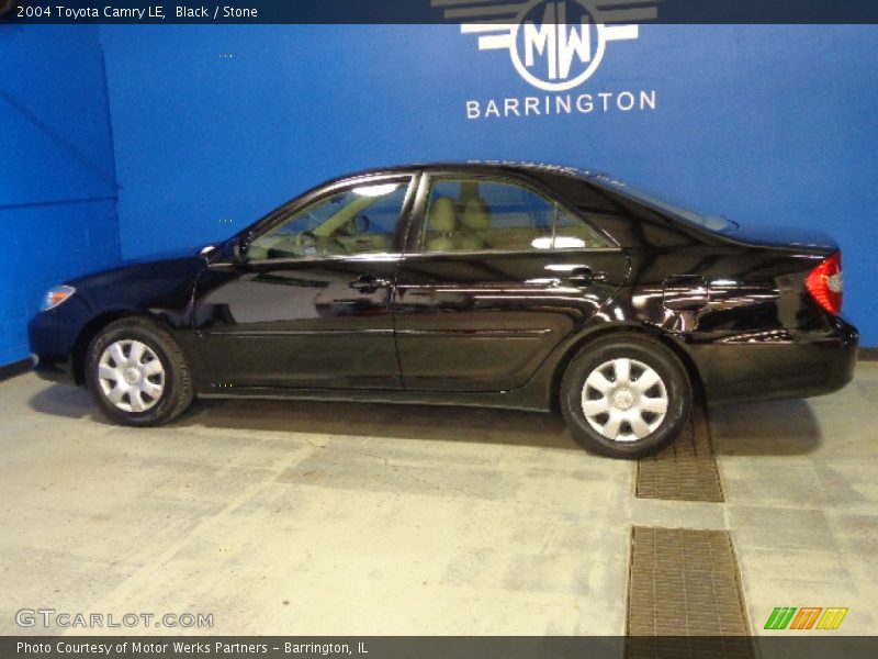 Black / Stone 2004 Toyota Camry LE