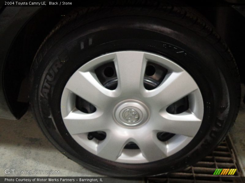 Black / Stone 2004 Toyota Camry LE