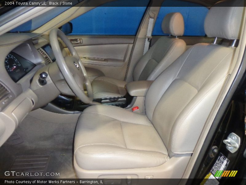 Black / Stone 2004 Toyota Camry LE