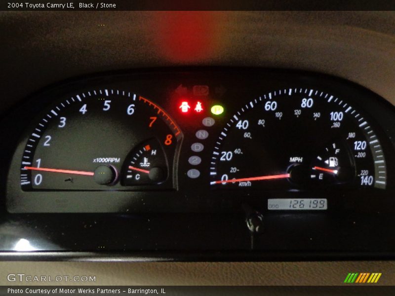 Black / Stone 2004 Toyota Camry LE