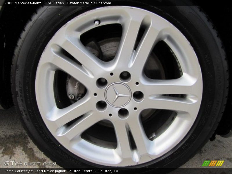 Pewter Metallic / Charcoal 2006 Mercedes-Benz E 350 Sedan