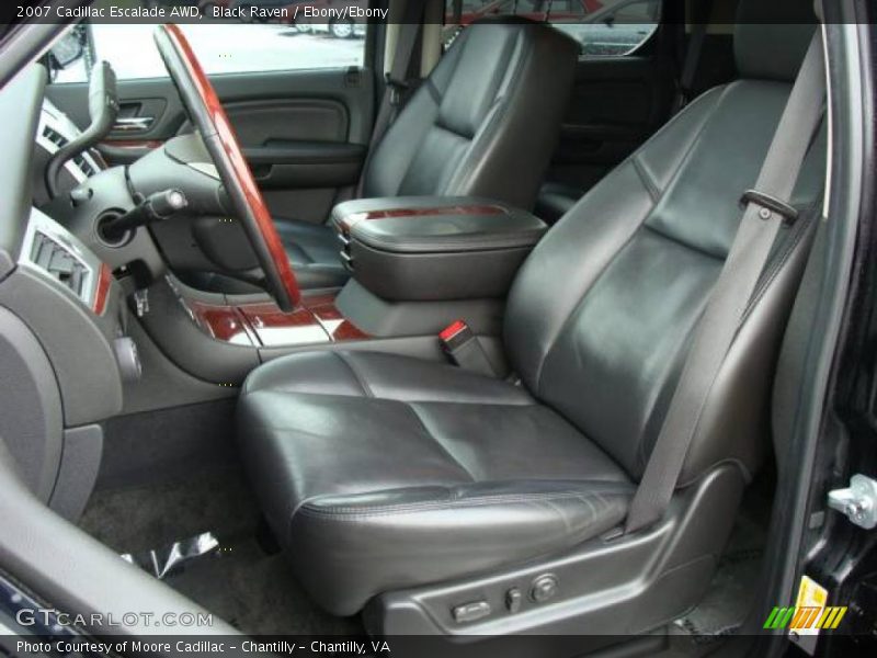 Black Raven / Ebony/Ebony 2007 Cadillac Escalade AWD