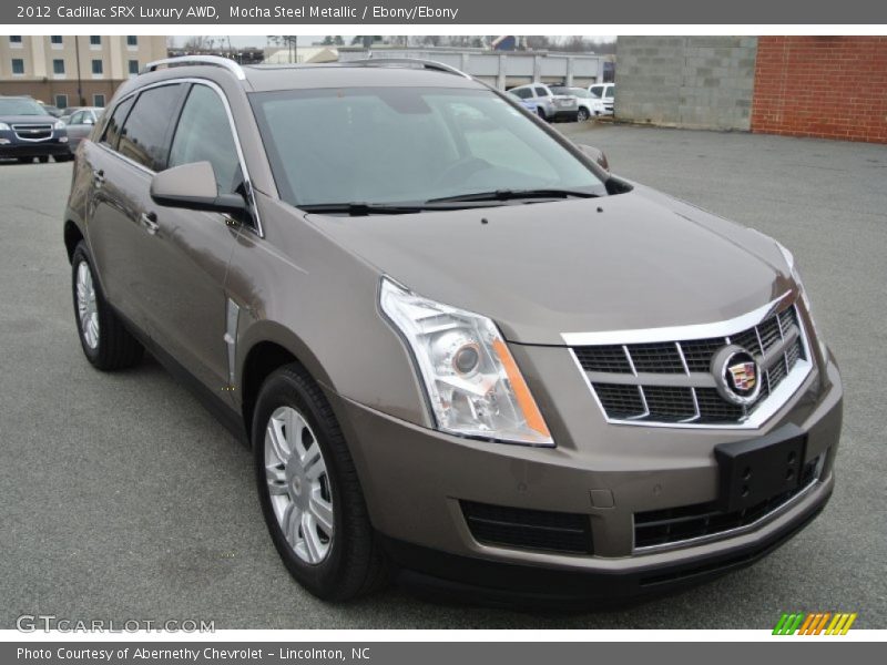 Mocha Steel Metallic / Ebony/Ebony 2012 Cadillac SRX Luxury AWD