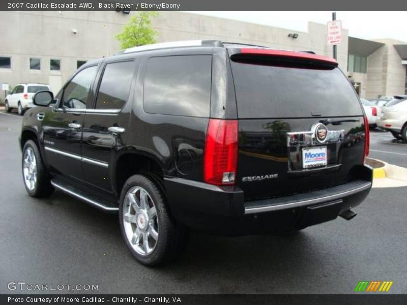 Black Raven / Ebony/Ebony 2007 Cadillac Escalade AWD