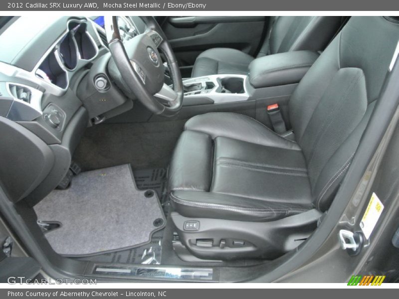 Mocha Steel Metallic / Ebony/Ebony 2012 Cadillac SRX Luxury AWD