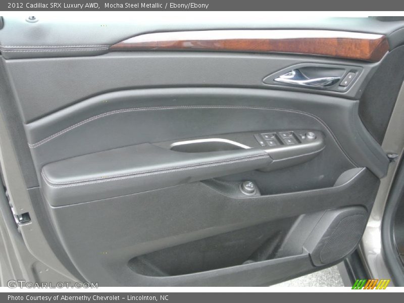 Mocha Steel Metallic / Ebony/Ebony 2012 Cadillac SRX Luxury AWD