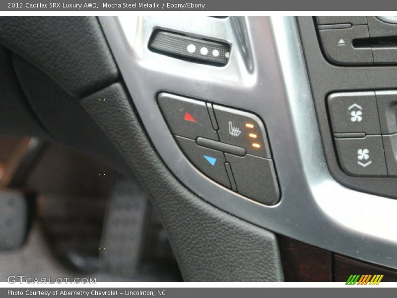 Mocha Steel Metallic / Ebony/Ebony 2012 Cadillac SRX Luxury AWD